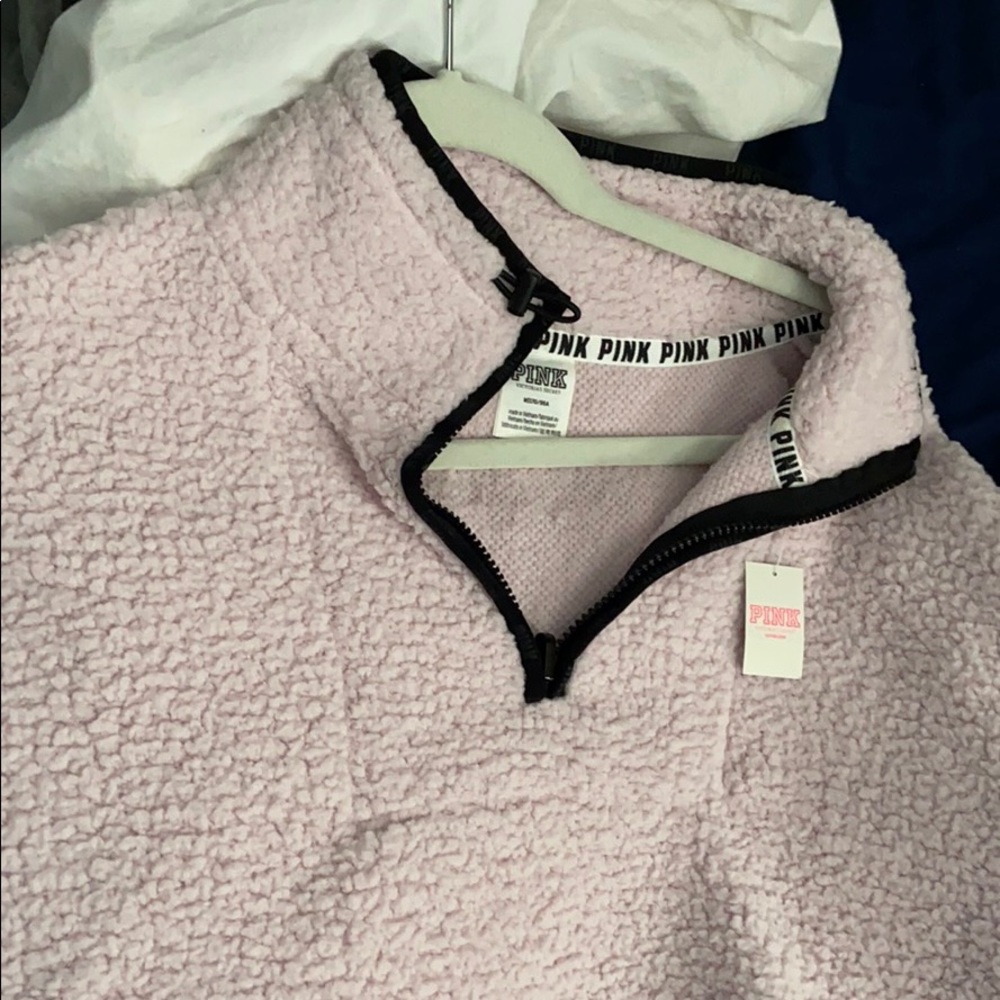 NWT Victoria secret Sherpa pullover